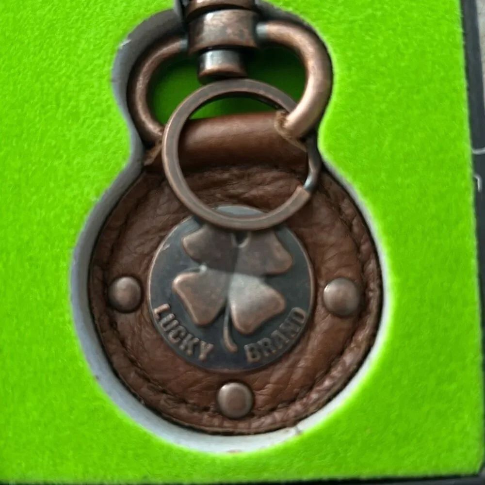 LUCKY Brand Leather Keychain - Picture 3 of 4